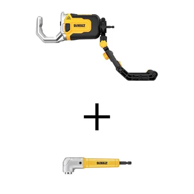 DeWalt DWAPVCIRWWARA60, accessory: Impact Connect PVC/PEX Pipe Cutter Attachment and MAXFIT Right Angle Magnetic Attachment