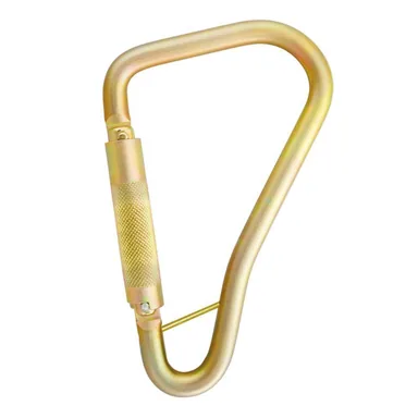 DeWalt DXFP982001, accessory: 2 in. Carabiner - Large Self-Locking - Steel - 1/4 in. Turn - Gate Opening - ANSI