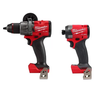 Milwaukee 2904-20-2953-20, bundle: M18 FUEL 18V Lithium-Ion Brushless Cordless 1/2 in. Hammer Drill/Driver w/1/4 in. Hex Impact Driver