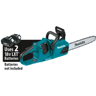 Makita XCU07Z, bare tool: Makita XCU07Z 36V (18V X2) LXT Brushless 14" Chain Saw, Tool Only