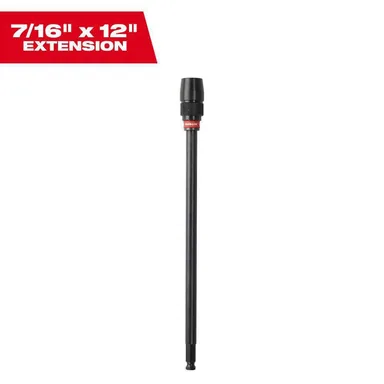 Milwaukee 48-28-1040, accessory: 12 in. x 7/16 in. QUIK-LOK Universal Extension Bit (photograph from the Home Depot listing)