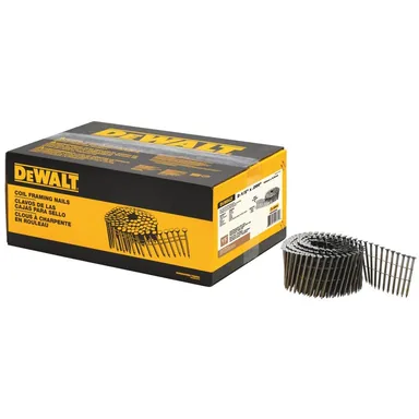 DeWalt DWC8P99D, accessory: 2-1/2 in. x 0.099 in. Metal Coil Nails 3600 per Box