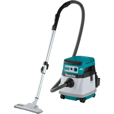 Makita XCV23Z, bare tool: Makita XCV23Z 36V (18V X2) LXT Brushless 4 Gallon Wet/Dry Dust Extractor/Vacuum, Tool Only