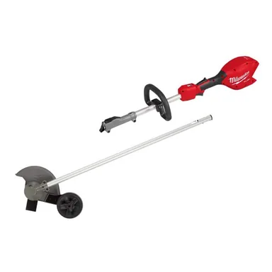 Milwaukee 3016-20-49-16-2718, bundle: M18 FUEL 18V Brushless Cordless Battery Powered QUIK-LOK Power Head with Edger Attachment