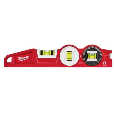 Milwaukee 48-22-5210, unpowered: 10 in. 360-degree Locking Die Cast Torpedo Level