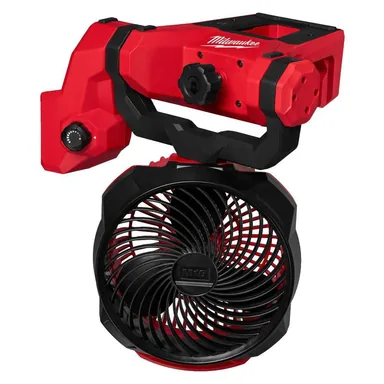 Milwaukee 0817-20, bare tool: M18 18-Volt Lithium-Ion Brushless Cordless Scissor Lift Fan (Tool-Only)