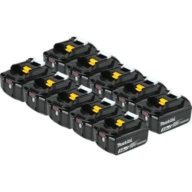 Makita BL1830B-10, accessory: Makita BL1830B-10 18V LXT Lithium-Ion 3.0Ah Battery, 10/pk