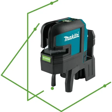 Makita SK106GDZ, bare tool: Makita SK106GDZ 12V max CXT Lithium-Ion Cordless Self-Leveling Cross-Line/4-Point Green Beam Laser, Tool Only