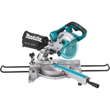 Makita XSL02Z, bare tool: Makita XSL02Z 36V (18V X2) LXT Brushless 7-1/2" Dual Slide Compound Miter Saw, Tool Only
