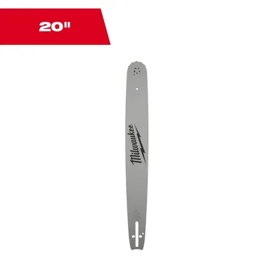Milwaukee 49-16-2755, accessory: 20 in. Chainsaw Bar Guide with 325 in. Pitch, and .050 in. Gauge