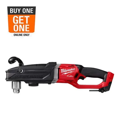 Milwaukee 2809-20, bare tool: M18 FUEL 18V Lithium-Ion Brushless Cordless GEN 2 SUPER HAWG 1/2 in. Right Angle Drill (Tool-Only)