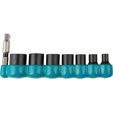 Makita E-01703, accessory: Makita E-01703 Impact XPS 8 Pc. 1/4" Drive 6-Point SAE Impact Socket Set w/ Standard Socket Adapter