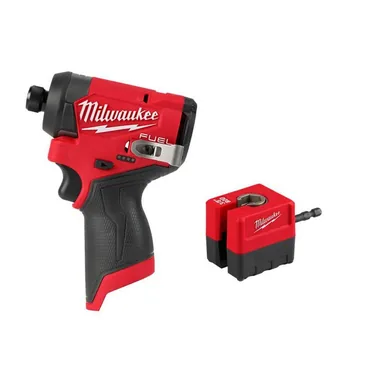 Milwaukee 3453-20-48-32-2391, bundle: M12 FUEL 12V Lithium-Ion Brushless Cordless 1/4 in. Hex Impact Driver (Tool-Only) w/ Threaded Rod Nut Runner