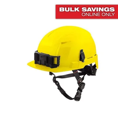 Milwaukee 48-73-1323, accessory: BOLT Yellow Type 2 Class E Front Brim Non-Vented Safety Helmet