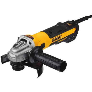 DeWalt DWE43240VS, standalone tool: 13 Amp Corded 5 - 6 in. Brushless Angle Grinder with Paddle Switch (photograph from the Home Depot listing)