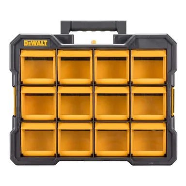 DeWalt DWST14121, accessory: Plastic 12-Compartment Small Parts Organizer Flip Bin