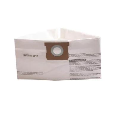DeWalt DXVA19-4112, accessory: 12 Gal. to 16 Gal. Fine Dust Bag