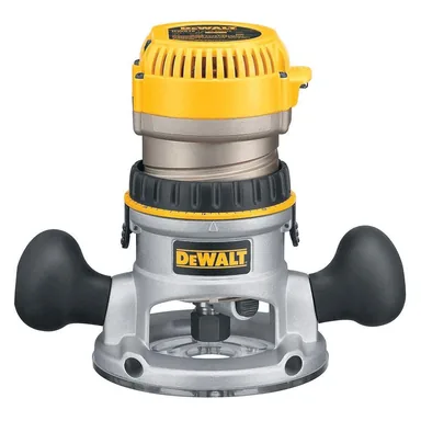 DeWalt DW618, standalone tool: 12 Amp Corded 2-1/4 Horsepower Electronic Variable Speed Fixed Base Router with Soft Start