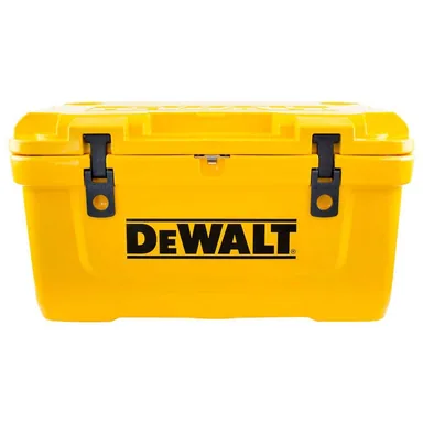DeWalt DXC65QT, unpowered: 65 qt. Roto Mold Cooler, Yellow