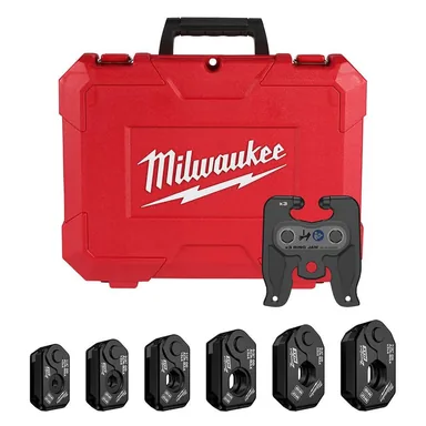Milwaukee 49-16-2461ZX, accessory: 1/4 in. - 7/8 in. ZoomLock MAX ACR Copper Press Ring Kit for M12 FORCE LOGIC Press Tools