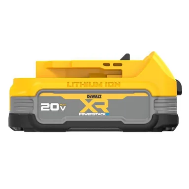 DeWalt DCBP034, accessory: 20V MAX XR POWERSTACK Compact Lithium-Ion 1.7Ah Battery (photograph from the Home Depot listing)