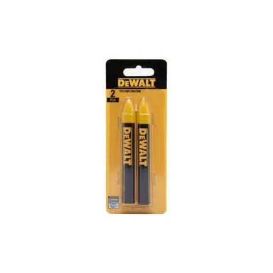 DeWalt DWHT72721, accessory: Mark Lumber Wax Crayon in Yellow
