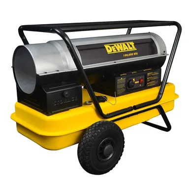 DeWalt DXH190HD, standalone tool: 190,000 BTU Heavy Duty Forced Air Kerosene Outdoor Torpedo Space Heater