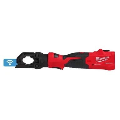 Milwaukee 2979-20, bare tool: M18 18V Lithium-Ion Cordless FORCE LOGIC 6T Latched Linear Utility Crimper (Tool-Only)
