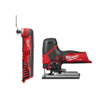 Milwaukee 2545-20-2426-20, bundle: M12 12-Volt Fuel Lithium-Ion Cordless Jig Saw with M12 Oscillating Multi-Tool