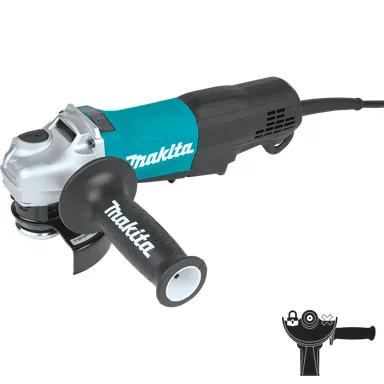 Makita GA5053R, standalone tool: Makita GA5053R Corded 4-1/2" / 5" Paddle Switch Angle Grinder, with Non-Removable Guard