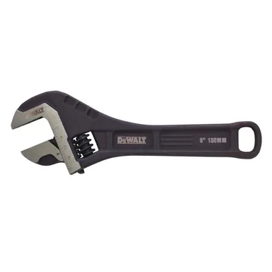 DeWalt DWHT80266, accessory: 6 in. Steel Adjustable Wrench