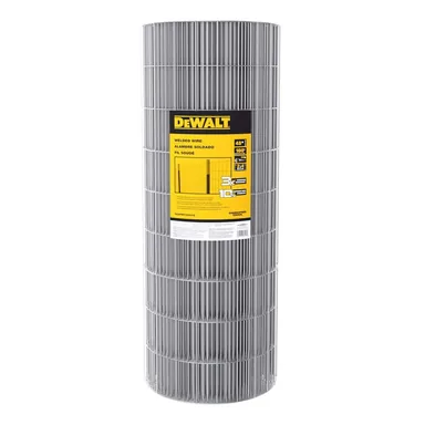 DeWalt DXAFMT308311, unpowered: 36 in. x 100 ft. 14 Gauge 2 in. x 4 in. Mesh Galvanized Steel Welded Wire