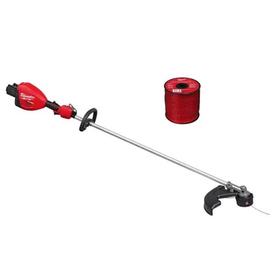 Milwaukee 3006-20-49-16-2789, bundle: M18 FUEL 18V Brushless Cordless 17 in. Dual Battery Straight Shaft String Trimmer & 0.105 in. x 625 ft. Trimmer Spool