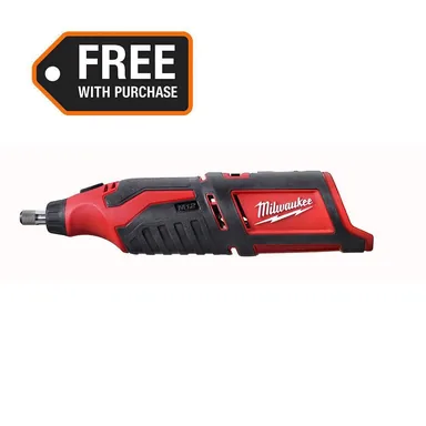 Milwaukee 2460-20, bare tool: M12 12V Lithium-Ion Cordless Rotary Tool (Tool-Only)