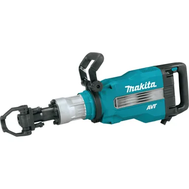 Makita HM1512, standalone tool: Makita HM1512 Corded 45 lb. AVT Demolition Hammer, accepts 1-1/8" Hex bits