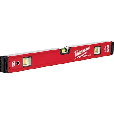 Milwaukee MLBXM24, unpowered: 24 in. REDSTICK Magnetic Box Level