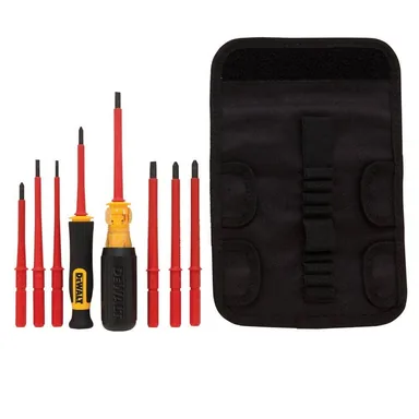 DeWalt DWHT66417, accessory: Vinyl Grip Insulated Screwdriver Set (10-Piece)