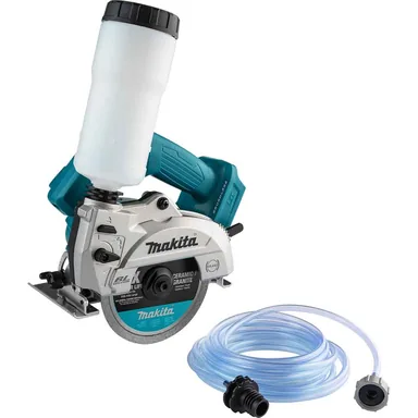 Makita XCC01Z, bare tool: Makita XCC01Z 18V LXT 5" Li-Ion Brushless AWS Wet/Dry Masonry Saw - Bare Tool