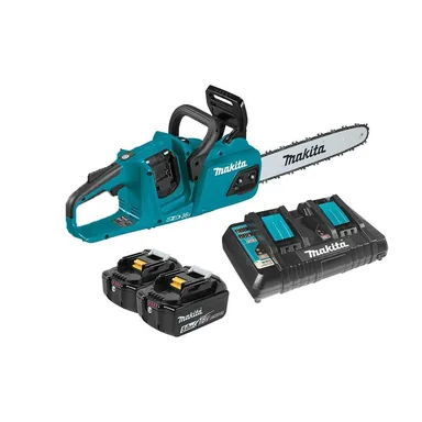 Makita XCU07PT, kit: Makita XCU07PT 36V (18V X2) LXT Brushless 14" Chain Saw Kit (5.0Ah)