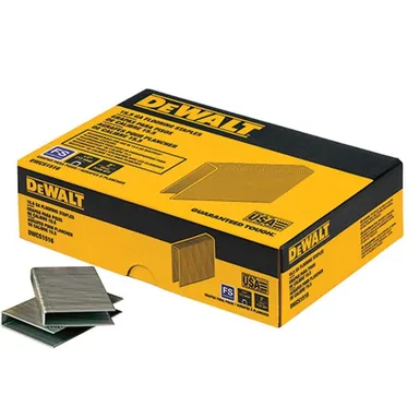 DeWalt DWCS1516-1, accessory: 1/2 in. x 2 in.15.5-Gauge Crown Glue Collated Flooring Staple (1,000 per Box)