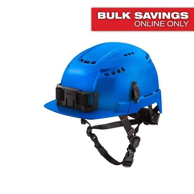 Milwaukee 48-73-1324, accessory: BOLT Blue Type 2 Class C Front Brim Vented Safety Helmet