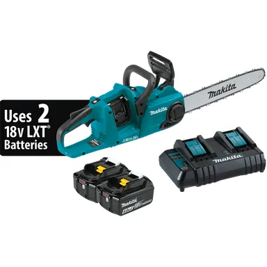 Makita XCU04CM, kit: Makita XCU04CM 36V (18V X2) LXT Brushless 16" Chain Saw Kit (4.0Ah)
