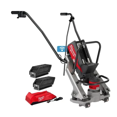Milwaukee MXF381-2CP, kit: MX FUEL Lithium-Ion Cordless Vibratory Screed with (2) Batteries and Charger