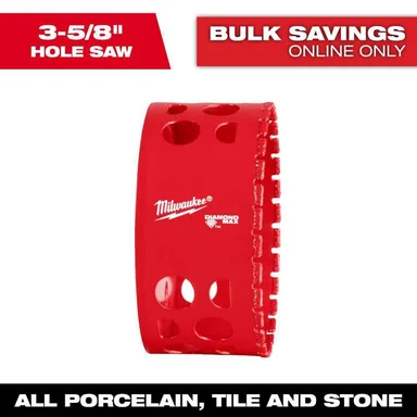 Milwaukee 49-56-5681, accessory: 3-5/8 in. Diamond Max Hole Saw