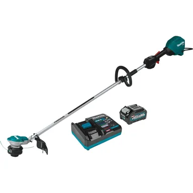 Makita GRU01M1, kit: Makita GRU01M1 40V max XGT Brushless Cordless 15" String Trimmer Kit (4.0Ah)