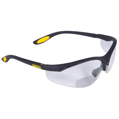 DeWalt DPG59-130C, unpowered: Safety Glasses Reinforcer RX 3.0 Diopter with Clear Lens