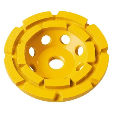 DeWalt DW4775, accessory: 7 in. Double Row Diamond Cup Grinding Wheel
