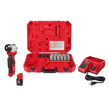 Milwaukee 2435CU-21S, unclassified: M12 12V Lithium-Ion Cordless Cable Stripper Kit for Cu THHN/XHHW Wire