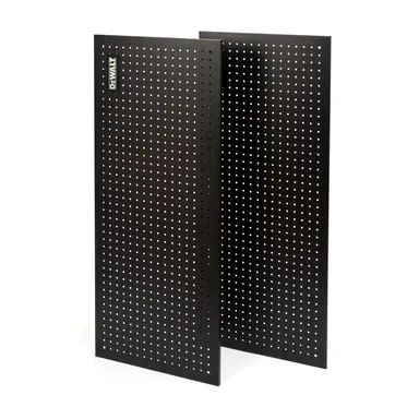 DeWalt DXST4500PBK, accessory: 18 in. H x 44 in. W Black Steel Pegboard (2-Pack)