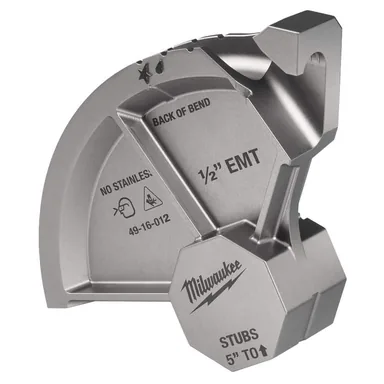 Milwaukee 49-16-0012, accessory: 1/2 in. EMT Conduit Bending Shoe for M18 FUEL Branch Conduit Bender